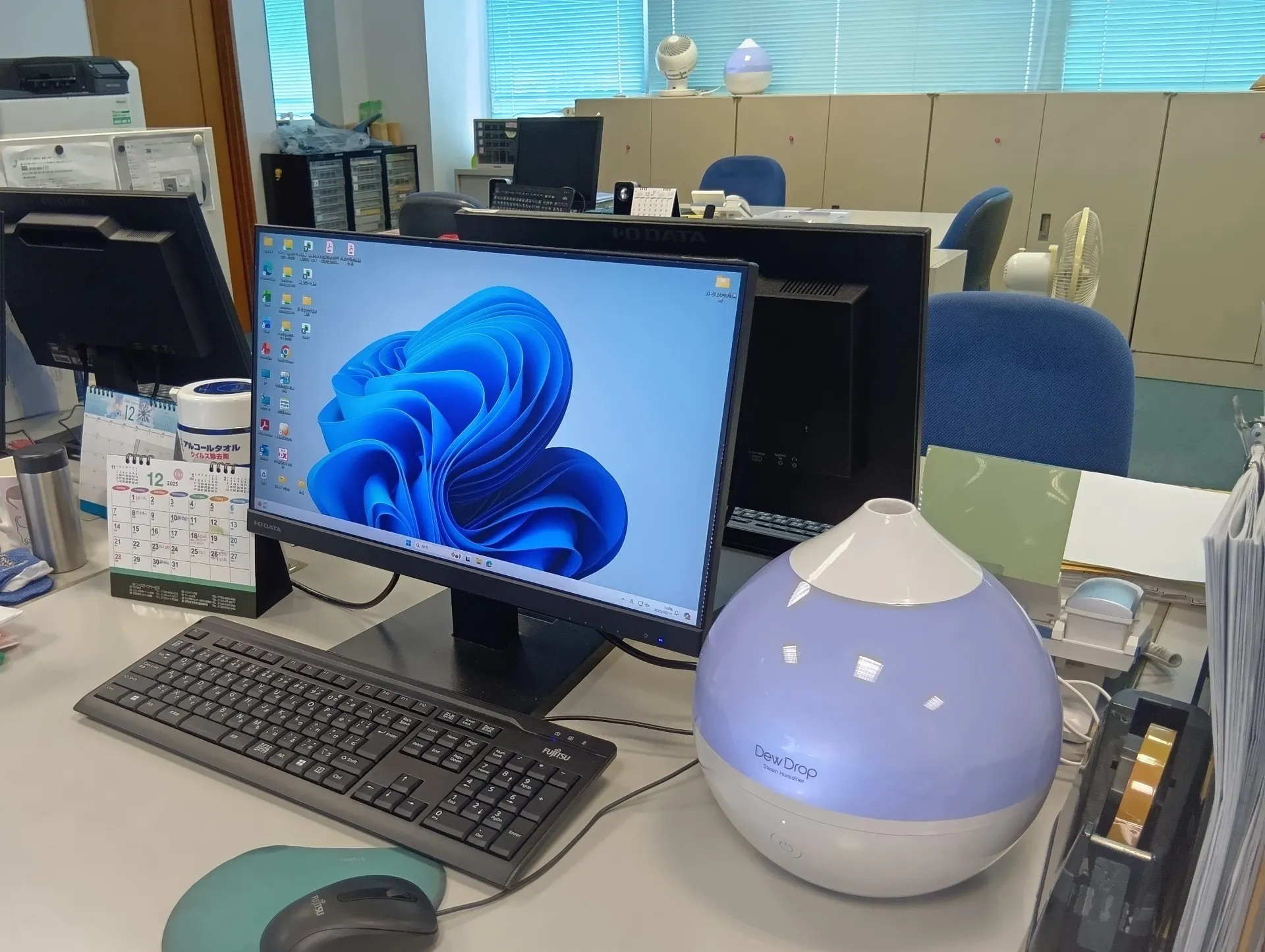 本部　インフルエンザに注意